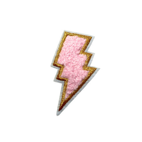 Light Pink Lightning Bolt